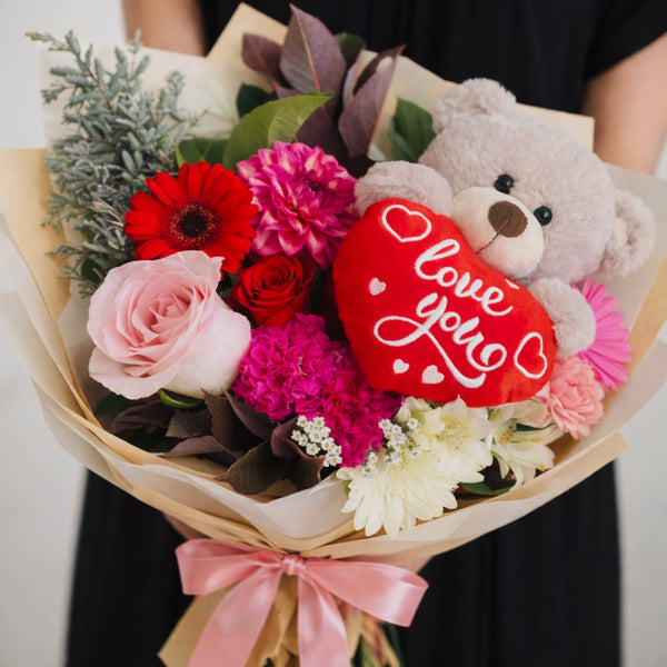 Native bunch with love you Teddy