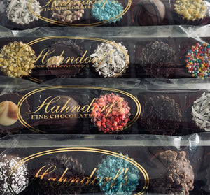 Mixed chocolate truffles from Hahndorf Chocolates